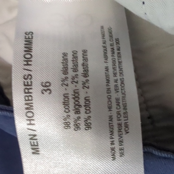 Men's WilliamRast Blue Shorts Size 36 - Picture 4 of 9